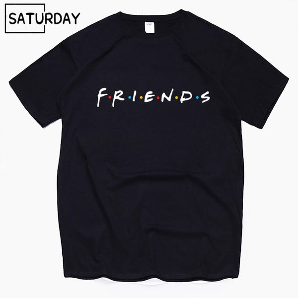 Men's Tv Friends Harajuku Funny Cotton T Shirts Unisex Summer Workout Tshirts Women Hip Hop Tops Boyfriend Gift - Viva Shirt