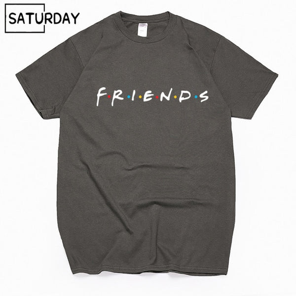 Men's Tv Friends Harajuku Funny Cotton T Shirts Unisex Summer Workout Tshirts Women Hip Hop Tops Boyfriend Gift - Viva Shirt