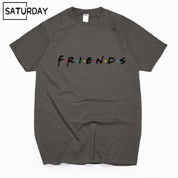 Men's Tv Friends Harajuku Funny Cotton T Shirts Unisex Summer Workout Tshirts Women Hip Hop Tops Boyfriend Gift - Viva Shirt