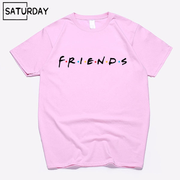 Men's Tv Friends Harajuku Funny Cotton T Shirts Unisex Summer Workout Tshirts Women Hip Hop Tops Boyfriend Gift - Viva Shirt