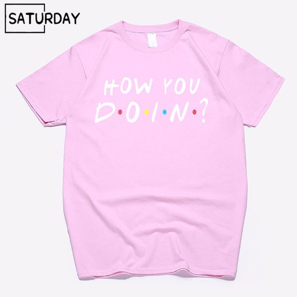 Men's Tv Friends Harajuku Funny Cotton T Shirts Unisex Summer Workout Tshirts Women Hip Hop Tops Boyfriend Gift - Viva Shirt