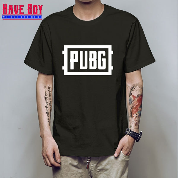 PUBG/PLAYER UNKNOWN'S BATTLEGROUNDS t shirt game fans gift boy friend gift short sleeve PUBG T SHIRTS hot game concept HB166 - Viva Shirt