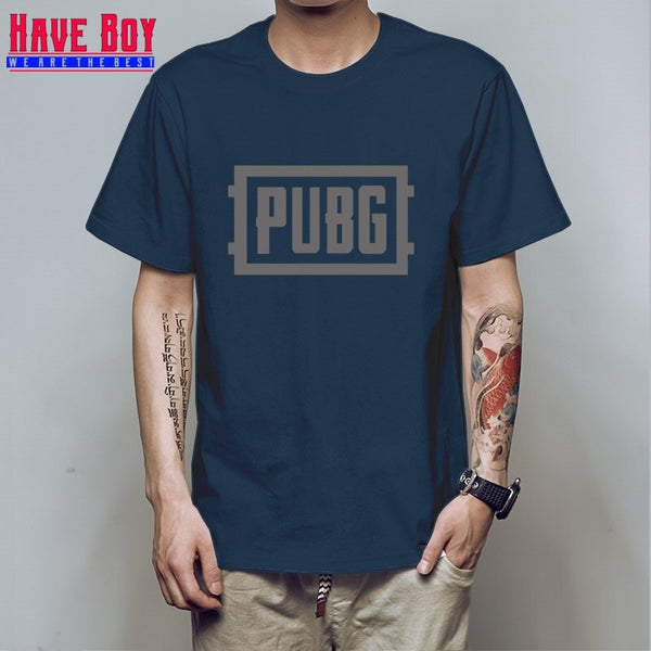 PUBG/PLAYER UNKNOWN'S BATTLEGROUNDS t shirt game fans gift boy friend gift short sleeve PUBG T SHIRTS hot game concept HB166 - Viva Shirt
