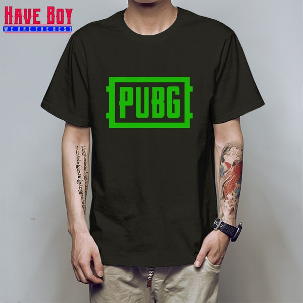 PUBG/PLAYER UNKNOWN'S BATTLEGROUNDS t shirt game fans gift boy friend gift short sleeve PUBG T SHIRTS hot game concept HB166 - Viva Shirt