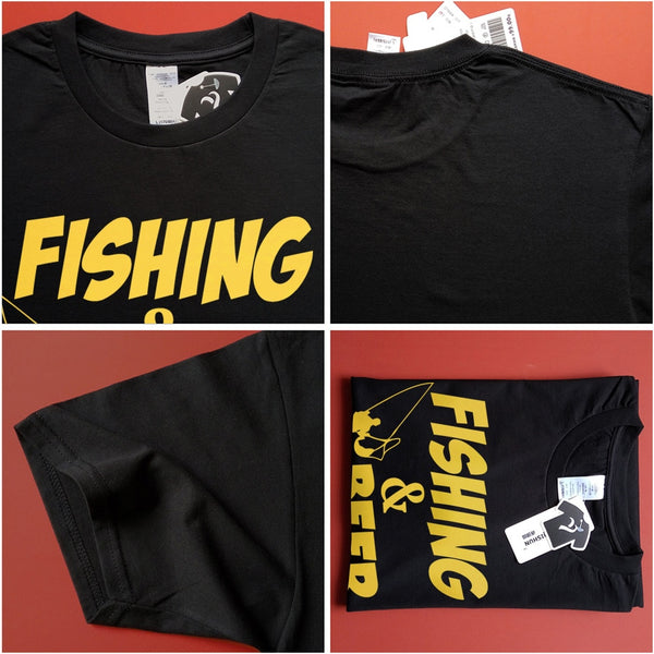 Fishings Match T-Shirts Fishinger Beer Fish Living The Dream Fisherman Printing Tshirt Sporter Flying Fresh Fun Gift Tees Shirt - Viva Shirt