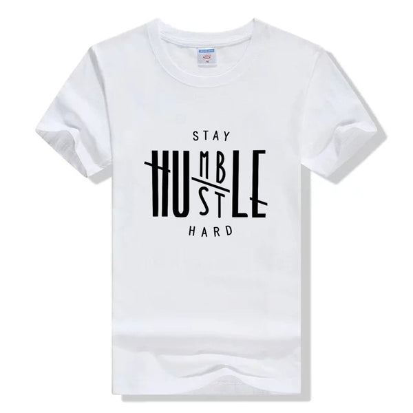 Stay Humble Hustle Hard T-shirt Christian women fashion funny grunge tumlbr tees cotton gift Jesus party tops tshirt leisure Tee - Viva Shirt