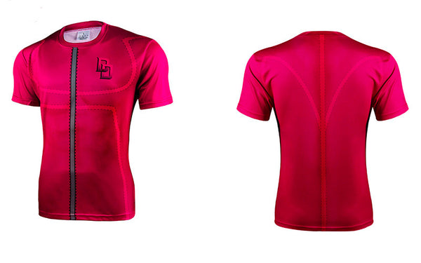 Christmas Gift Mens Fashion Slim T-shirt Shazam Cosplay 3D Printed Tee Male Casual Captain Tops - Viva Shirt