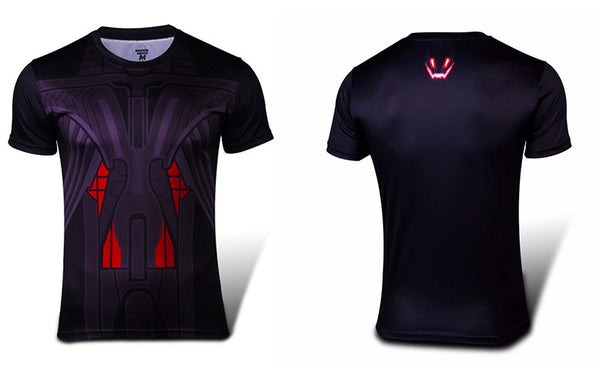 Christmas Gift Mens Fashion Slim T-shirt Shazam Cosplay 3D Printed Tee Male Casual Captain Tops - Viva Shirt