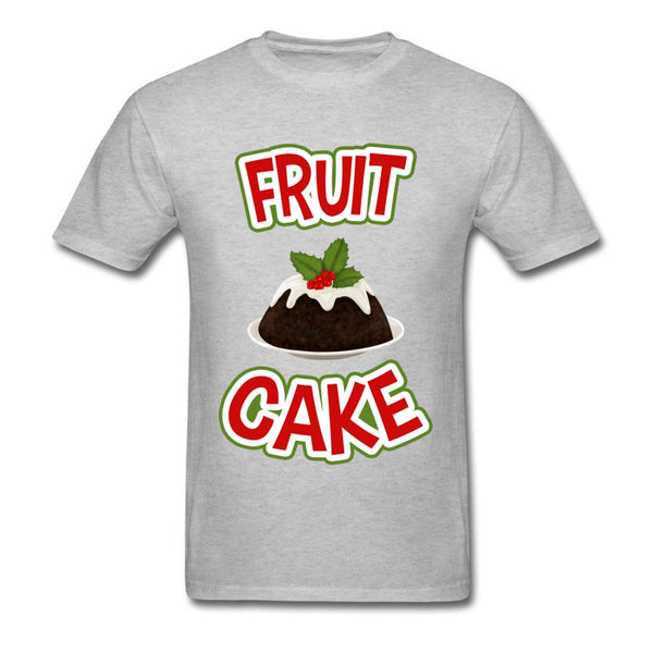 Lasting Charm Christmas Fruit Cake Sports T-shirt Gift Men Black Clothes T Shirt Letter Tshirts New - Viva Shirt