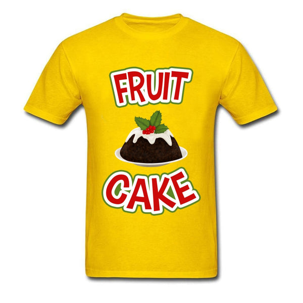 Lasting Charm Christmas Fruit Cake Sports T-shirt Gift Men Black Clothes T Shirt Letter Tshirts New - Viva Shirt