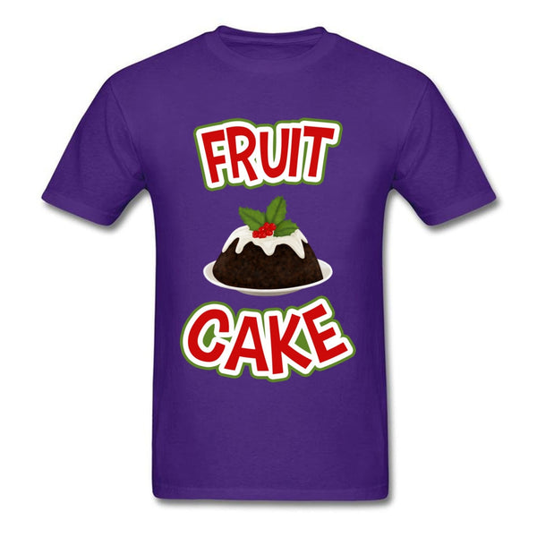 Lasting Charm Christmas Fruit Cake Sports T-shirt Gift Men Black Clothes T Shirt Letter Tshirts New - Viva Shirt