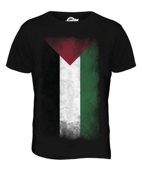 PALESTINE FADED FLAG MENS T-SHIRT TEE TOP FILAST?N PALESTINIAN GIFT SHIRT - Viva Shirt