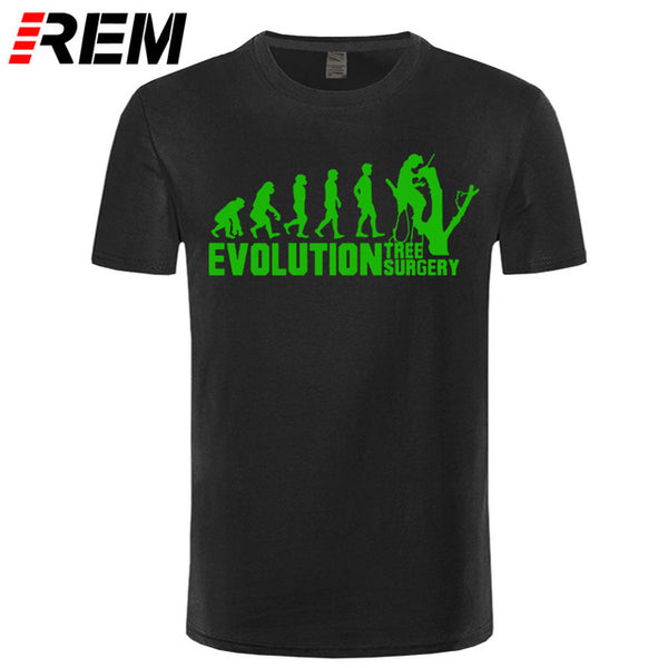 Summer Fashion Hot EVOLUTION TREE SURGERY ARBORIST Tree Surgeon Dad Husband Bro Funny Gift Birthday T shirt - Viva Shirt