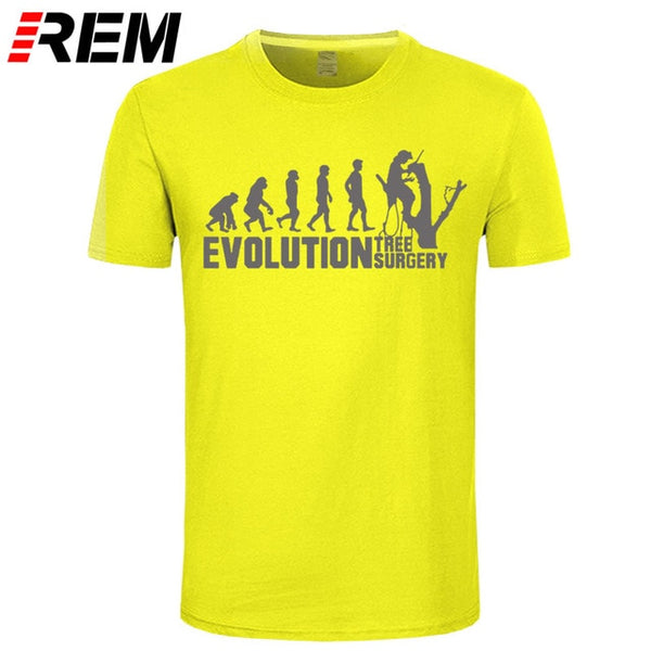 Summer Fashion Hot EVOLUTION TREE SURGERY ARBORIST Tree Surgeon Dad Husband Bro Funny Gift Birthday T shirt - Viva Shirt