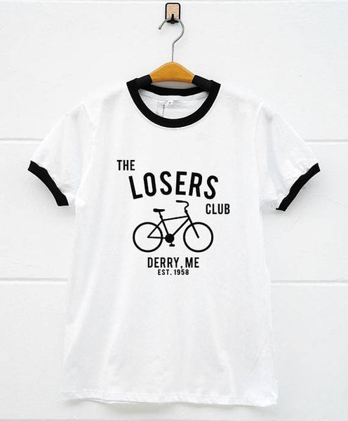 The Losers Club Shirts Stephen Kings It Pennywise T-shirt You'll Float Too Creepy Clown Tees Women Funny Men t shirt Ladies Gift - Viva Shirt