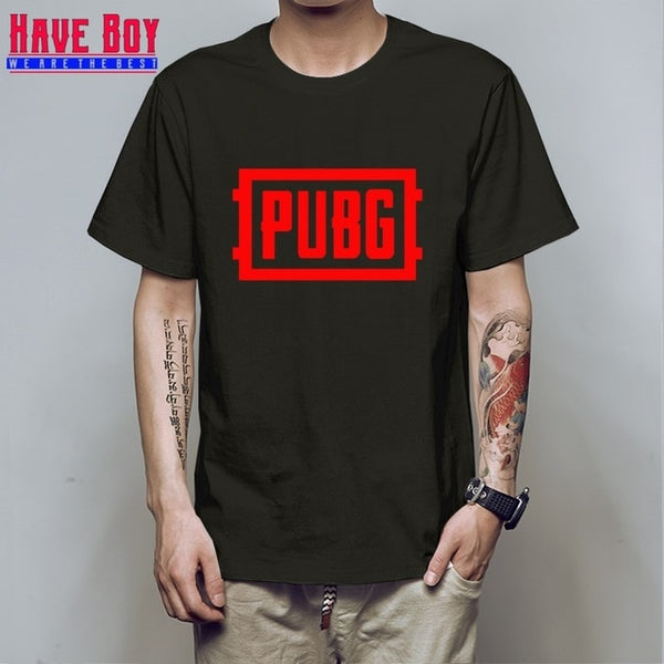 PUBG/PLAYER UNKNOWN'S BATTLEGROUNDS t shirt game fans gift boy friend gift short sleeve PUBG T SHIRTS hot game concept HB166 - Viva Shirt