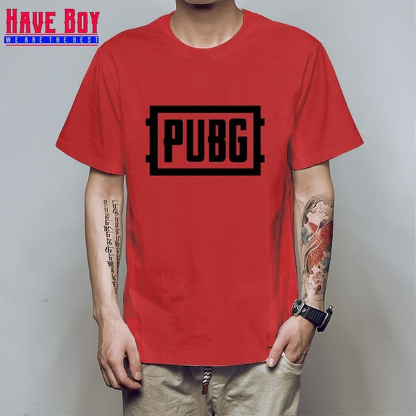 PUBG/PLAYER UNKNOWN'S BATTLEGROUNDS t shirt game fans gift boy friend gift short sleeve PUBG T SHIRTS hot game concept HB166 - Viva Shirt