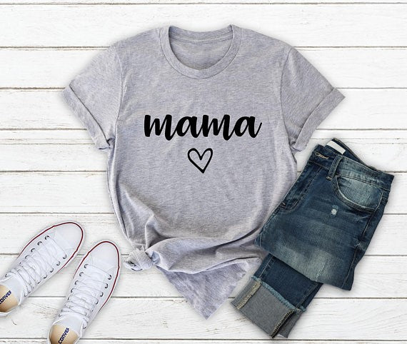 Sugarbaby Mama Gift T shirt gift for mom pregnancy announcement shirt new mom gift Short Sleeve Fashion Casual Mom T shirt - Viva Shirt
