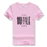 Stay Humble Hustle Hard T-shirt Christian women fashion funny grunge tumlbr tees cotton gift Jesus party tops tshirt leisure Tee - Viva Shirt