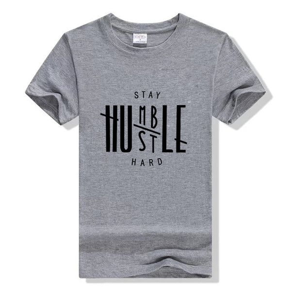 Stay Humble Hustle Hard T-shirt Christian women fashion funny grunge tumlbr tees cotton gift Jesus party tops tshirt leisure Tee - Viva Shirt