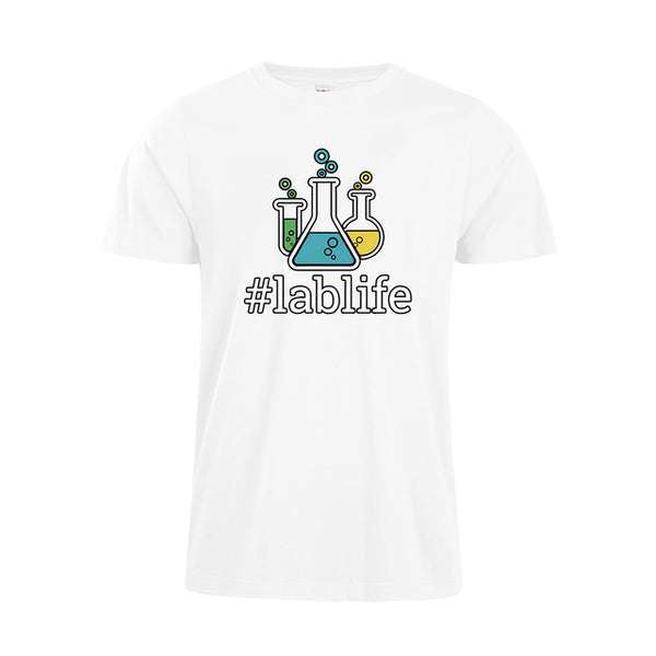 Lablife T-Shirt Lab Tech Shirt Funny Medical Technician Gift Med Week Tshirt Funny Quote Laboratory Technician T-Shirt - Viva Shirt