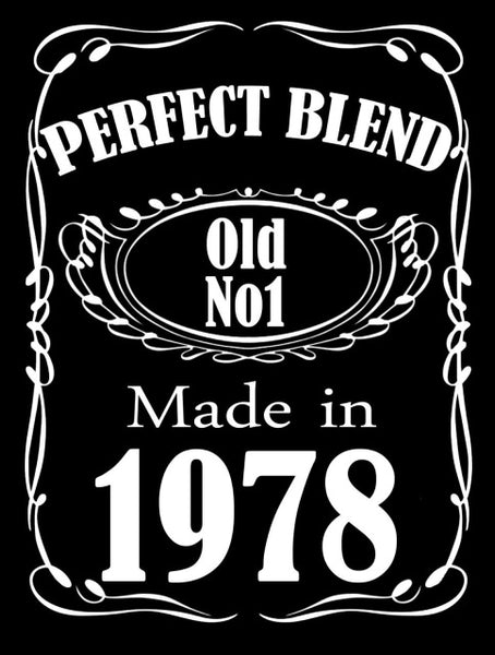 2019 New Casual Men T Shirt O-Neck Tops 1975 1976 1977 1978 1979 T Shirt T-Shirt Clothing Birthday Age Year Party Gift T Shirts - Viva Shirt