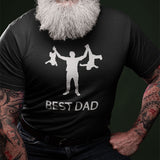 Best Dad Tshirt Funny Design Father Day T shirt 100% Cotton Fashion Gift T-shirt EU Size - Viva Shirt