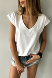 2018 Summer T Shirt Women Short Sleeve V Neck Loose Casual Sexy Women T Shirt Camisetas Feminina Lady Tops - Viva Shirt