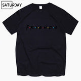Men's Tv Friends Harajuku Funny Cotton T Shirts Unisex Summer Workout Tshirts Women Hip Hop Tops Boyfriend Gift - Viva Shirt