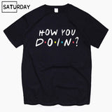 Men's Tv Friends Harajuku Funny Cotton T Shirts Unisex Summer Workout Tshirts Women Hip Hop Tops Boyfriend Gift - Viva Shirt