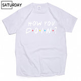 Men's Tv Friends Harajuku Funny Cotton T Shirts Unisex Summer Workout Tshirts Women Hip Hop Tops Boyfriend Gift - Viva Shirt