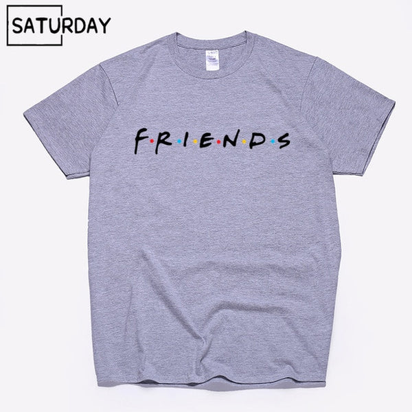 Men's Tv Friends Harajuku Funny Cotton T Shirts Unisex Summer Workout Tshirts Women Hip Hop Tops Boyfriend Gift - Viva Shirt