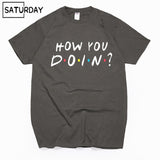 Men's Tv Friends Harajuku Funny Cotton T Shirts Unisex Summer Workout Tshirts Women Hip Hop Tops Boyfriend Gift - Viva Shirt