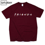 Men's Tv Friends Harajuku Funny Cotton T Shirts Unisex Summer Workout Tshirts Women Hip Hop Tops Boyfriend Gift - Viva Shirt