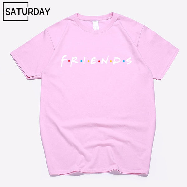 Men's Tv Friends Harajuku Funny Cotton T Shirts Unisex Summer Workout Tshirts Women Hip Hop Tops Boyfriend Gift - Viva Shirt