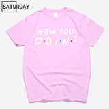 Men's Tv Friends Harajuku Funny Cotton T Shirts Unisex Summer Workout Tshirts Women Hip Hop Tops Boyfriend Gift - Viva Shirt