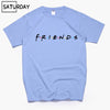 Men's Tv Friends Harajuku Funny Cotton T Shirts Unisex Summer Workout Tshirts Women Hip Hop Tops Boyfriend Gift - Viva Shirt