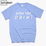 Men's Tv Friends Harajuku Funny Cotton T Shirts Unisex Summer Workout Tshirts Women Hip Hop Tops Boyfriend Gift - Viva Shirt