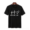 2019 New Fashion shirts Fashion Faith Hope Love Letters Print Tops Tshirt Funny Christianity God Tee Gift - Viva Shirt