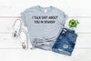 Sugarbaby New Arrival I Talk Shit About You In Spanish T-shirt Latina Gift Unisex t shirts Women Tees Drop Shipping - Viva Shirt