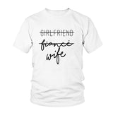 2018 Fashion Couples T Shirts Girlfriend Boyfriend Fiancee Shirt Matching Streetwear Wedding Gift Anniversary Gift Love T Shirts - Viva Shirt