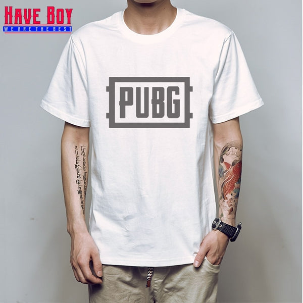 PUBG/PLAYER UNKNOWN'S BATTLEGROUNDS t shirt game fans gift boy friend gift short sleeve PUBG T SHIRTS hot game concept HB166 - Viva Shirt