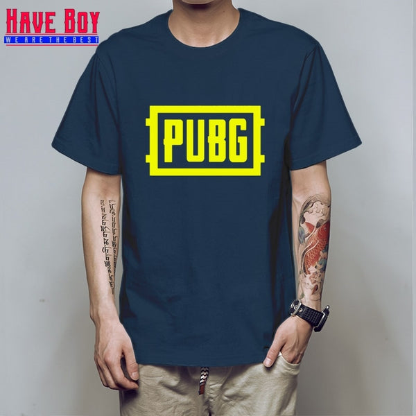 PUBG/PLAYER UNKNOWN'S BATTLEGROUNDS t shirt game fans gift boy friend gift short sleeve PUBG T SHIRTS hot game concept HB166 - Viva Shirt