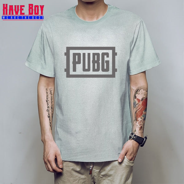 PUBG/PLAYER UNKNOWN'S BATTLEGROUNDS t shirt game fans gift boy friend gift short sleeve PUBG T SHIRTS hot game concept HB166 - Viva Shirt