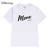 Mom Life Shirt Mothers Day Gift Womens T Shirt Mom Life Tee Graphic Tees summer casual Female Tops drop ship - Viva Shirt