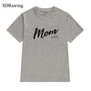 Mom Life Shirt Mothers Day Gift Womens T Shirt Mom Life Tee Graphic Tees summer casual Female Tops drop ship - Viva Shirt