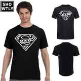 Showtly  Super Dad T Shirt  Party Tees Gift For Daddy Casual Cotton Super Soft Short Sleeve - Viva Shirt
