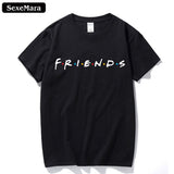 SexeMara Fashion Brand T Shirt Women Short Sleeve Friends TV Show Shirts Blank Gift Hipster Adult T-Shirt Camisetas - Viva Shirt