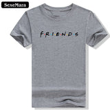 SexeMara Fashion Brand T Shirt Women Short Sleeve Friends TV Show Shirts Blank Gift Hipster Adult T-Shirt Camisetas - Viva Shirt