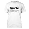 2019 New Summer Mens Funcle Definition T-shirt Funny Gift for Uncle Proud A Uncle Tees Like A Dad Only Cooler Tshirt Soft Cotton - Viva Shirt
